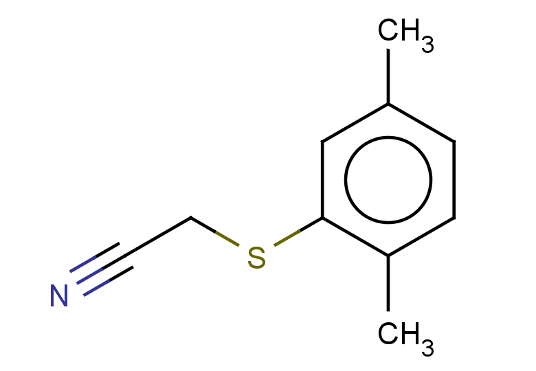 2-[(2,5-dimethylphenyl)sulfanyl]acetonitrile