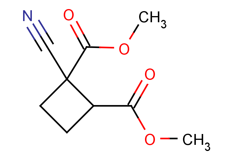 1,2-dimethyl 1-cyanocyclobutane-1,2-dicarboxylate, Mixture of diastereomers