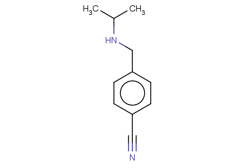 4-{[(propan-2-yl)amino]methyl}benzonitrile
