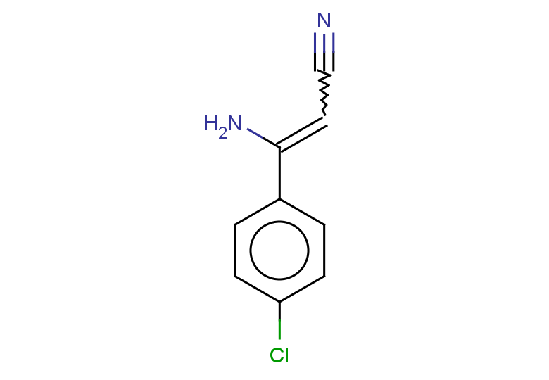 3-amino-3-(4-chlorophenyl)prop-2-enenitrile
