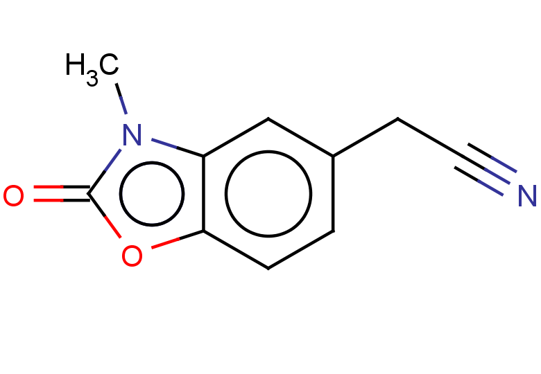 2-(3-methyl-2-oxo-2,3-dihydro-1,3-benzoxazol-5-yl)acetonitrile