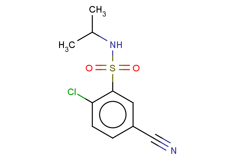 2-chloro-5-cyano-N-(propan-2-yl)benzene-1-sulfonamide