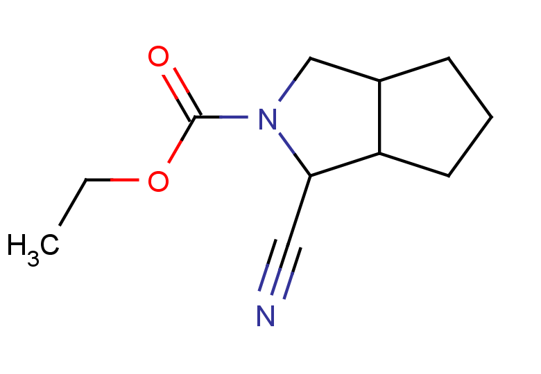 ethyl 1-cyano-octahydrocyclopenta[c]pyrrole-2-carboxylate