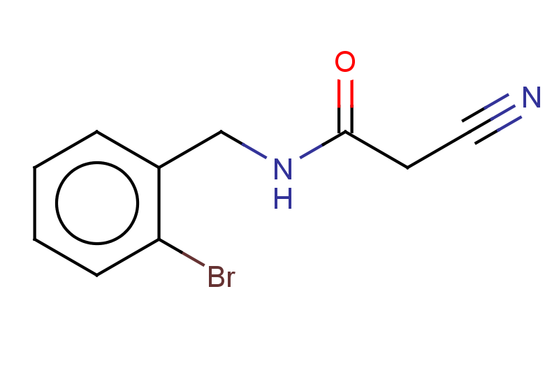 N-[(2-bromophenyl)methyl]-2-cyanoacetamide