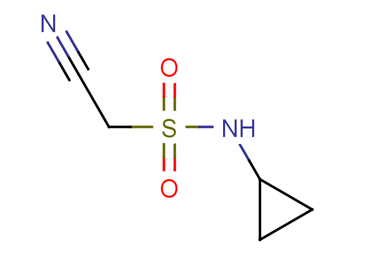 1-cyano-N-cyclopropylmethanesulfonamide