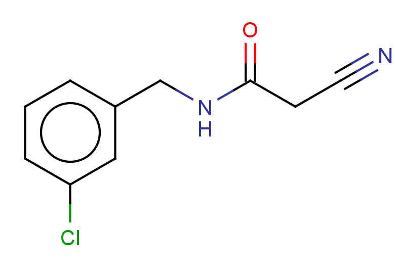 N-[(3-chlorophenyl)methyl]-2-cyanoacetamide