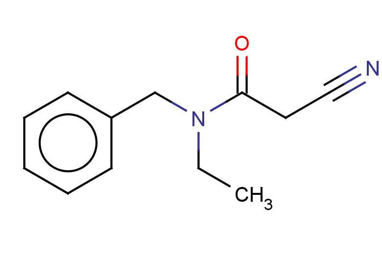 N-benzyl-2-cyano-N-ethylacetamide
