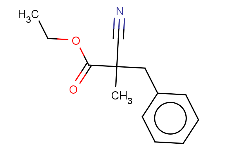 ethyl 2-cyano-2-methyl-3-phenylpropanoate