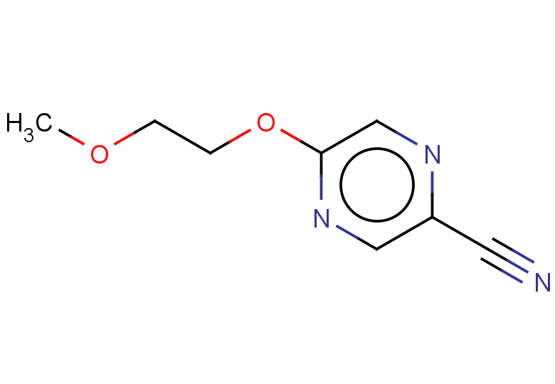 5-(2-methoxyethoxy)pyrazine-2-carbonitrile