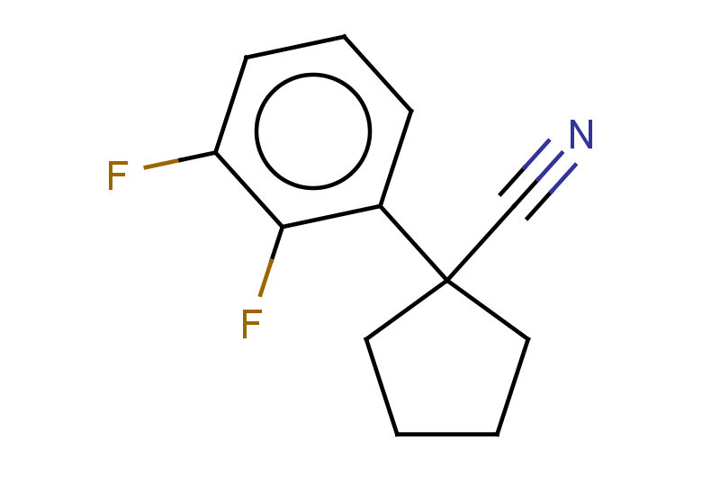 1-(2,3-difluorophenyl)cyclopentane-1-carbonitrile