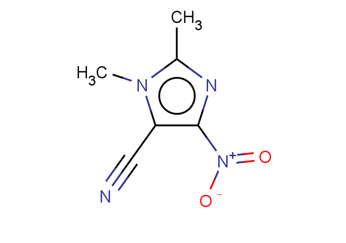 1,2-dimethyl-4-nitro-1H-imidazole-5-carbonitrile
