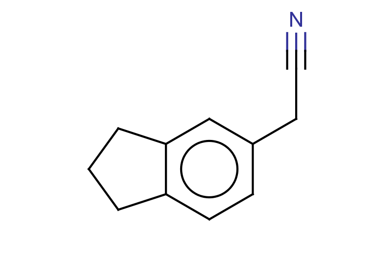 2-(2,3-dihydro-1H-inden-5-yl)acetonitrile