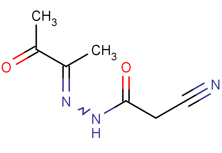 2-cyano-N'-(3-oxobutan-2-ylidene)acetohydrazide