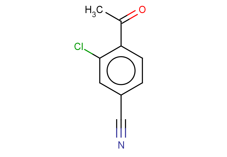 4-acetyl-3-chlorobenzonitrile