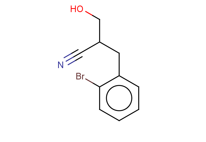 2-[(2-bromophenyl)methyl]-3-hydroxypropanenitrile