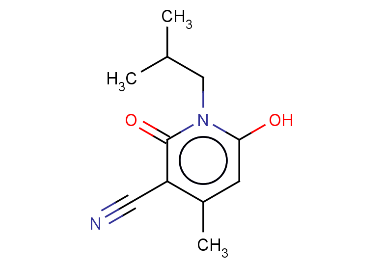 6-hydroxy-4-methyl-1-(2-methylpropyl)-2-oxo-1,2-dihydropyridine-3-carbonitrile