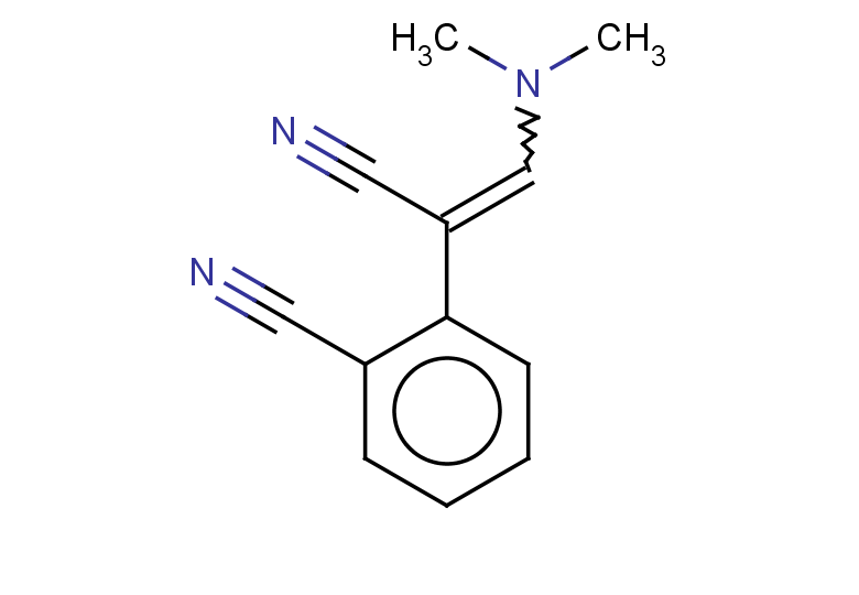 2-[1-cyano-2-(dimethylamino)eth-1-en-1-yl]benzonitrile