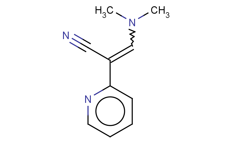 3-(dimethylamino)-2-(pyridin-2-yl)prop-2-enenitrile
