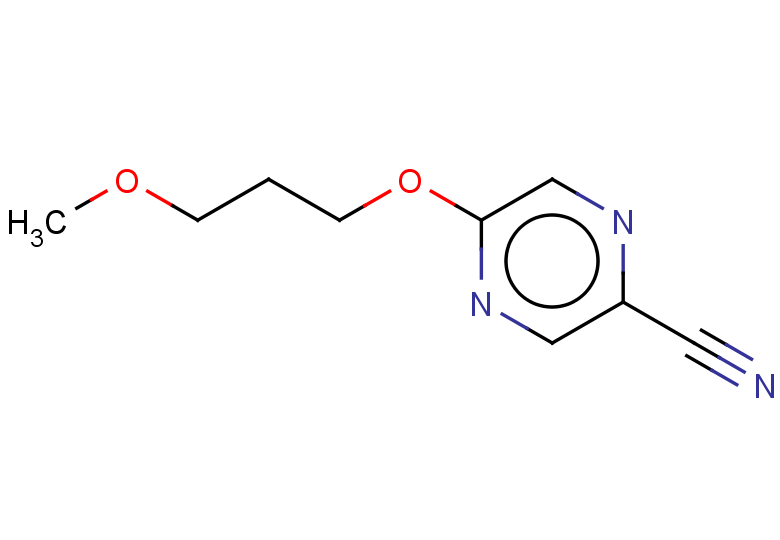 5-(3-methoxypropoxy)pyrazine-2-carbonitrile