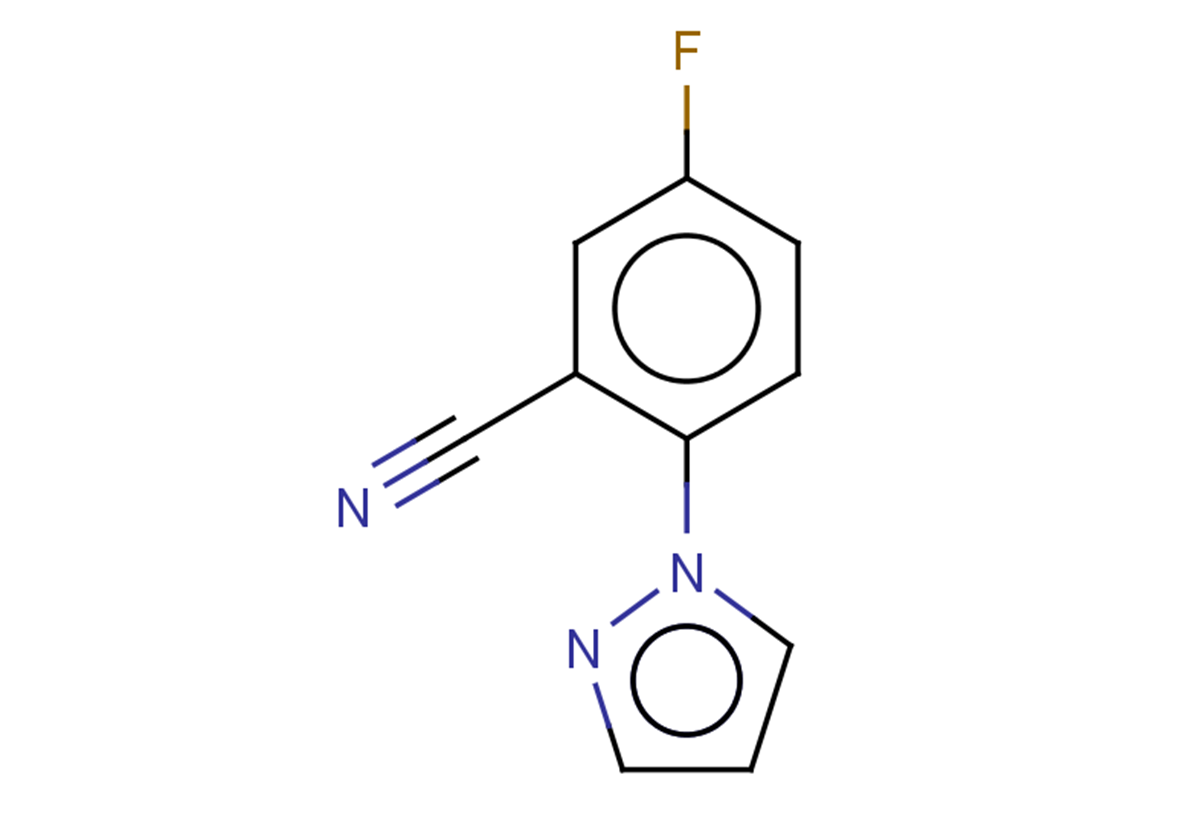 5-fluoro-2-(1H-pyrazol-1-yl)benzonitrile
