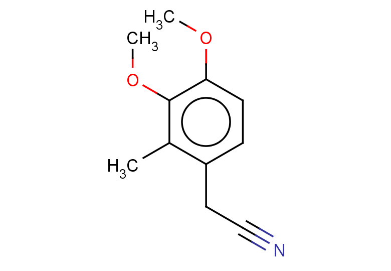 2-(3,4-dimethoxy-2-methylphenyl)acetonitrile