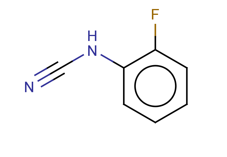 [(2-fluorophenyl)amino]carbonitrile