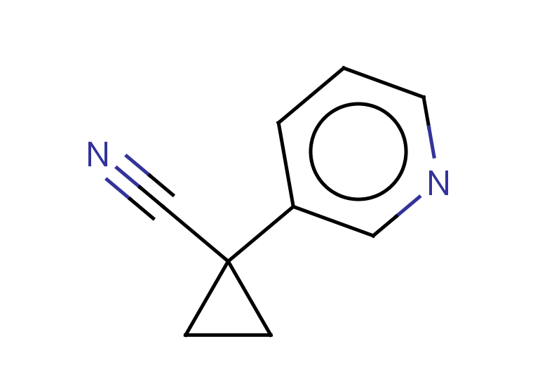 1-(pyridin-3-yl)cyclopropane-1-carbonitrile
