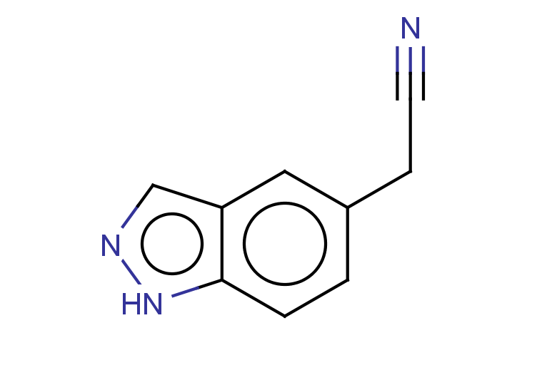2-(1H-indazol-5-yl)acetonitrile