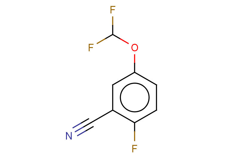 5-(difluoromethoxy)-2-fluorobenzonitrile