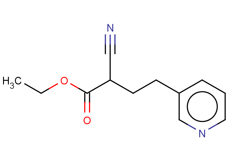 ethyl 2-cyano-4-(pyridin-3-yl)butanoate