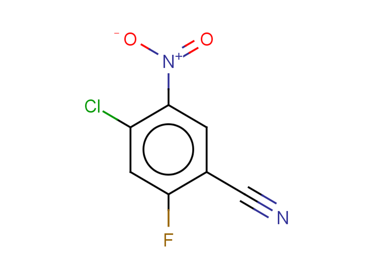 4-chloro-2-fluoro-5-nitrobenzonitrile