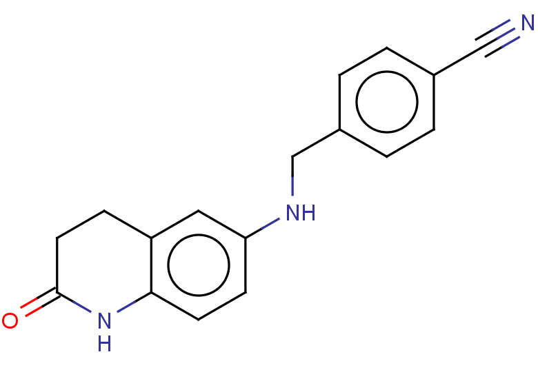 4-{[(2-oxo-1,2,3,4-tetrahydroquinolin-6-yl)amino]methyl}benzonitrile