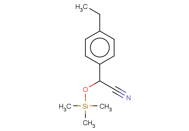 2-(4-ethylphenyl)-2-[(trimethylsilyl)oxy]acetonitrile