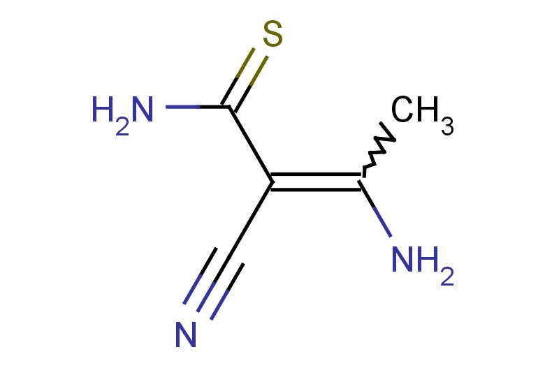 3-amino-2-cyanobut-2-enethioamide