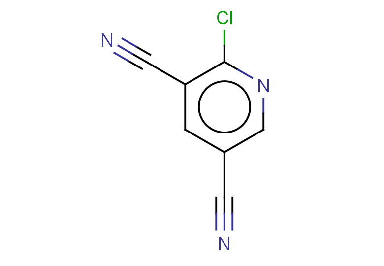 2-chloropyridine-3,5-dicarbonitrile
