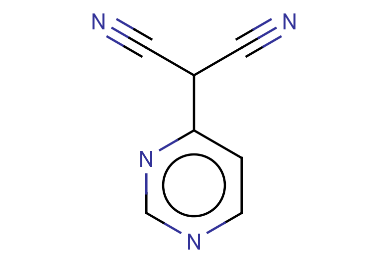 2-(pyrimidin-4-yl)propanedinitrile