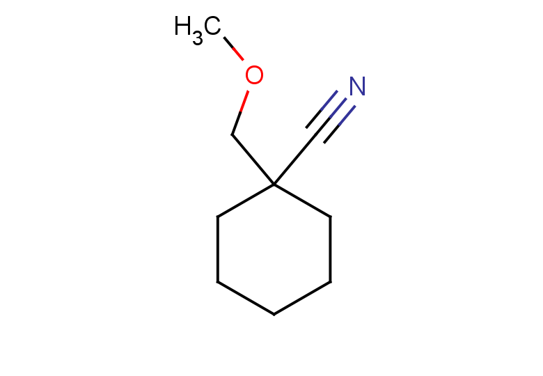 1-(methoxymethyl)cyclohexane-1-carbonitrile