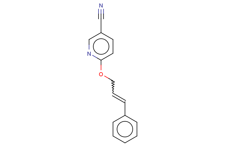 6-[(3-phenylprop-2-en-1-yl)oxy]pyridine-3-carbonitrile