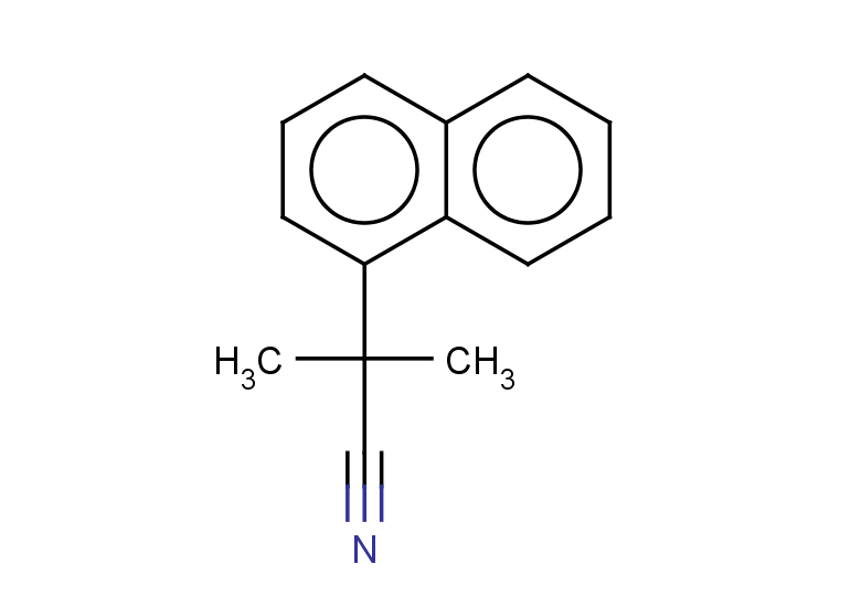 2-methyl-2-(naphthalen-1-yl)propanenitrile