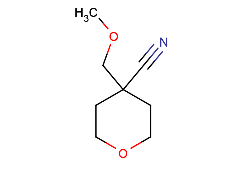 4-(methoxymethyl)oxane-4-carbonitrile