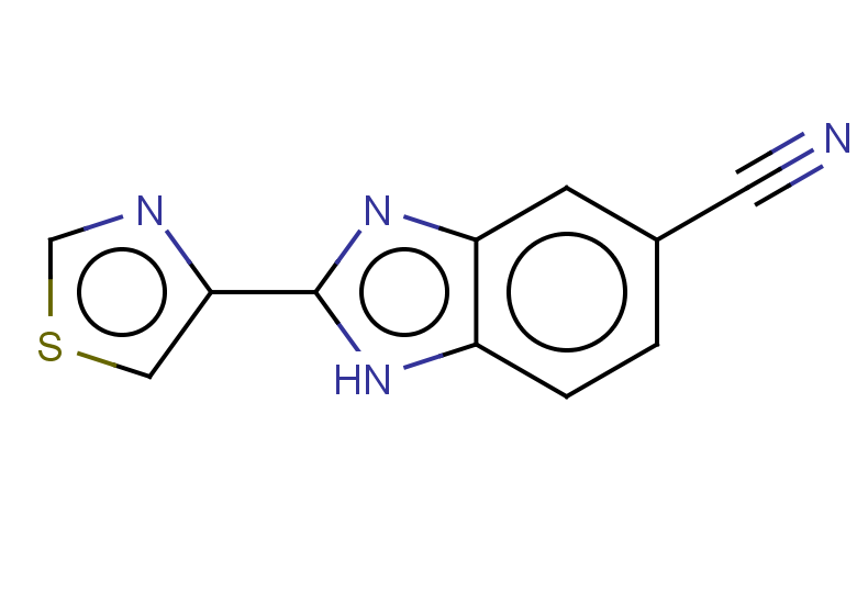 2-(1,3-thiazol-4-yl)-1H-1,3-benzodiazole-5-carbonitrile