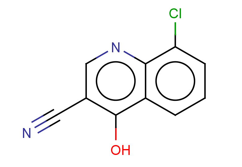 8-chloro-4-hydroxyquinoline-3-carbonitrile