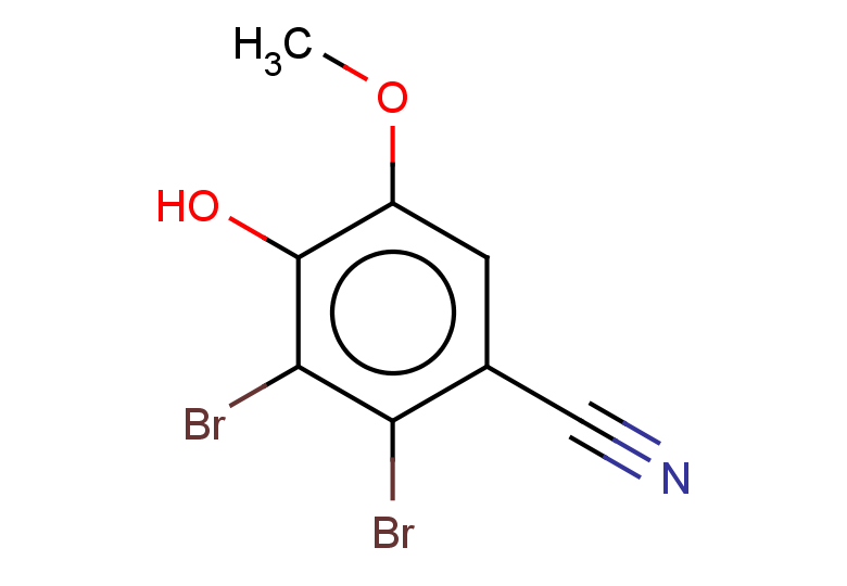 2,3-DIBROMO-4-HYDROXY-5-METHOXYBENZONITRILE