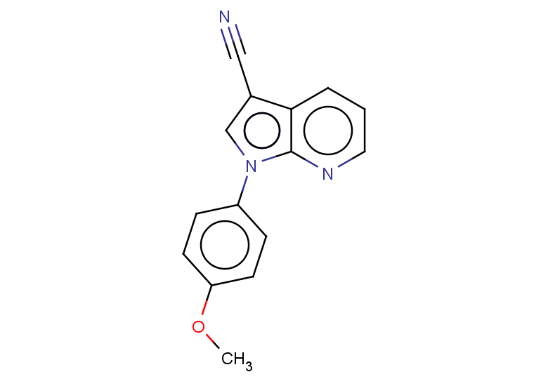 1-(4-METHOXYPHENYL)-1H-PYRROLO[2,3-B]PYRIDINE-3-CARBONITRILE