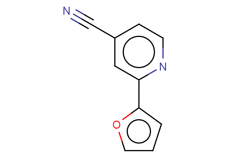 2-(furan-2-yl)pyridine-4-carbonitrile