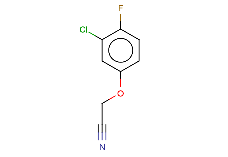 2-(3-chloro-4-fluorophenoxy)acetonitrile