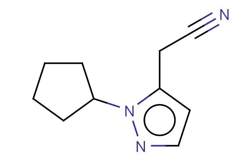(1-CYCLOPENTYL-1H-PYRAZOL-5-YL)ACETONITRILE