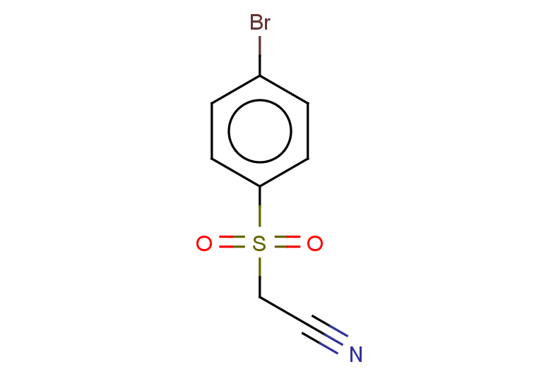 2-(4-bromobenzenesulfonyl)acetonitrile