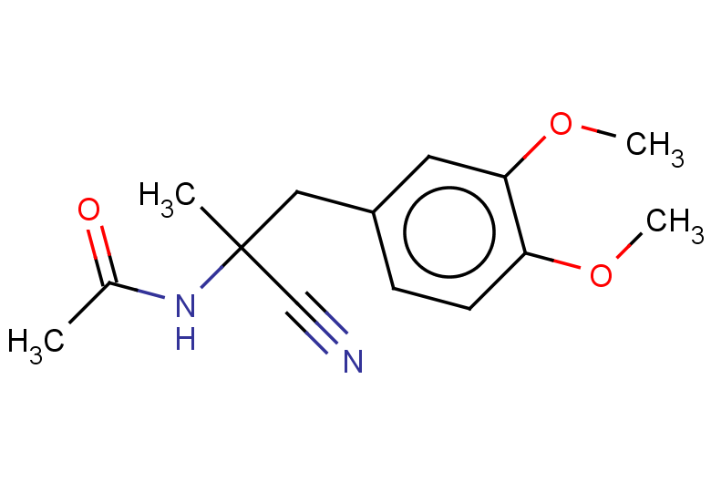 N-{1-cyano-1-[(3,4-dimethoxyphenyl)methyl]ethyl}acetamide