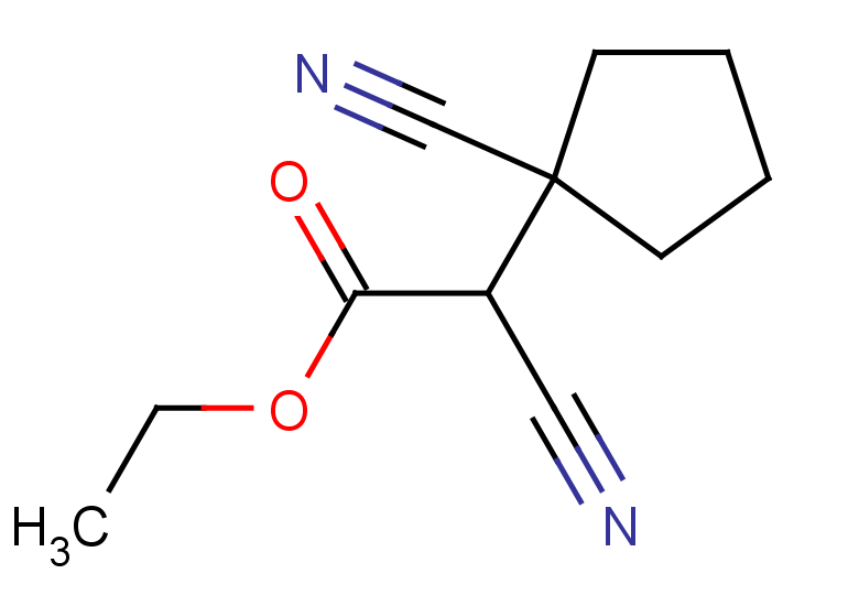 ethyl 2-cyano-2-(1-cyanocyclopentyl)acetate